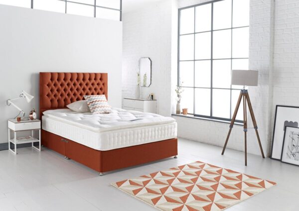 Highgate mattress copper bedroom