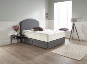 Highgate mattress grey bedroom