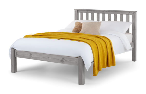 consiton bed frame in grey